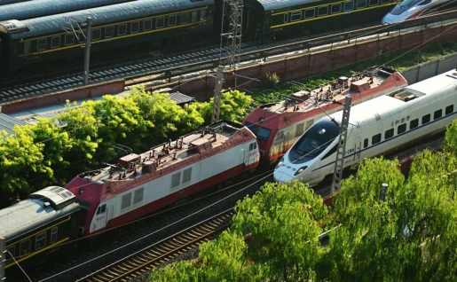 Voyage en train, Chine