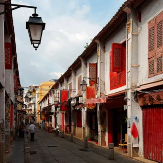 Rue de la Félicité, Macao, Chine
