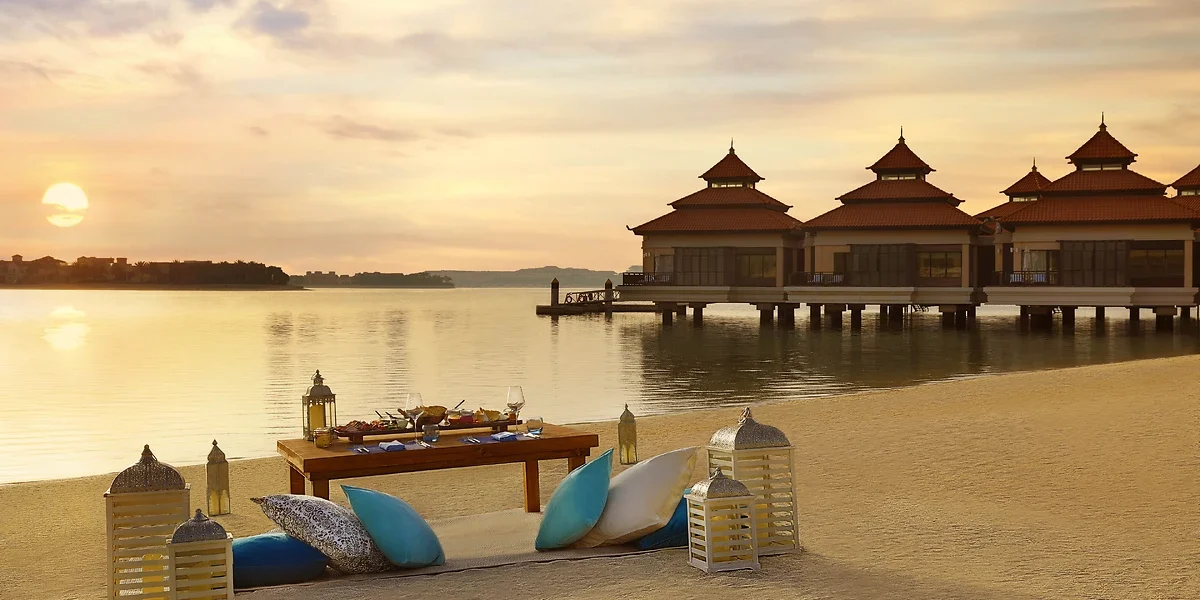 Dubaï, Anantara The Palm Resort, Sunset Dining