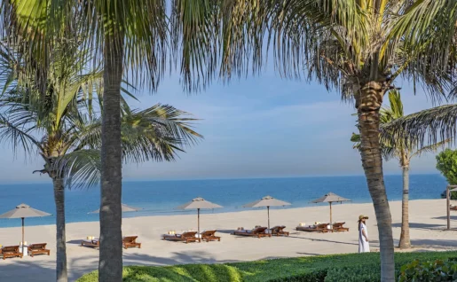 Ajman, Oberoi Beach Resort Al Zorah, Beach