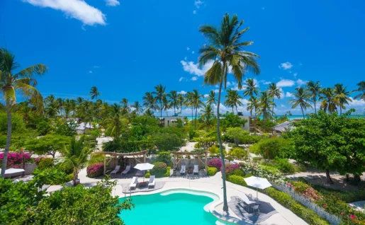Vue aérienne, Hôtel Zanzibar White Sand Luxury Villas & Spa, Zanzibar
