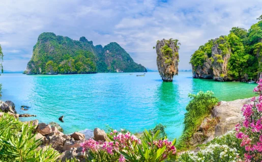 James Bond Island, Phang Nga, Thailande