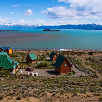 Ville d'El Calafate en Patagonie, Argentine.
