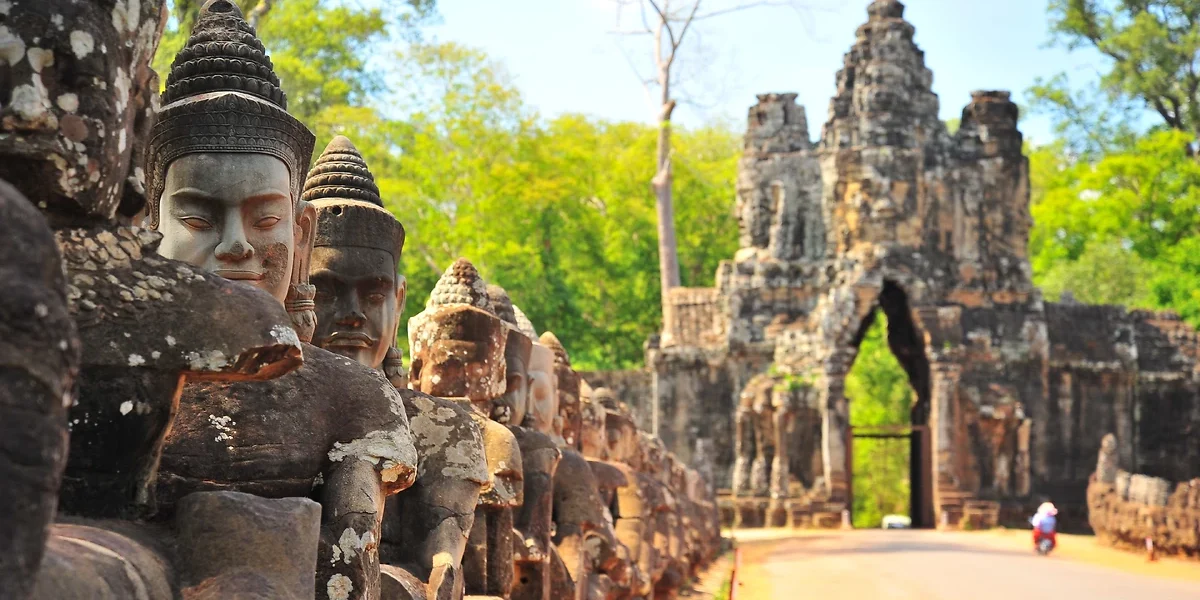 Angkor Thom,Siem Reap, Cambodge