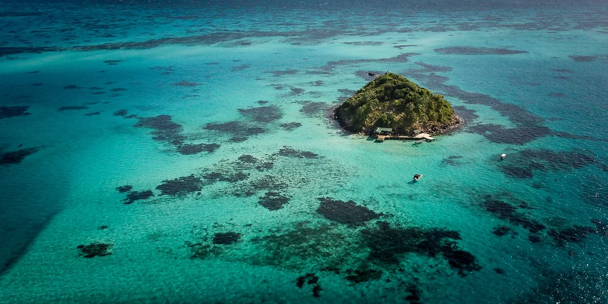 Crab Cay, au large de l'île de Providencia, Colombie
