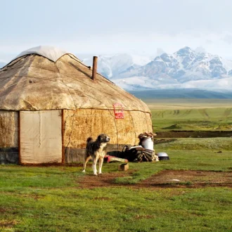 Yourte, Kirghizie (Kirghizistan)