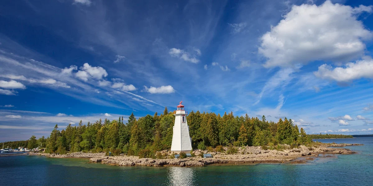 Bruce Pininsula of Tobermory, Ontario, Canada