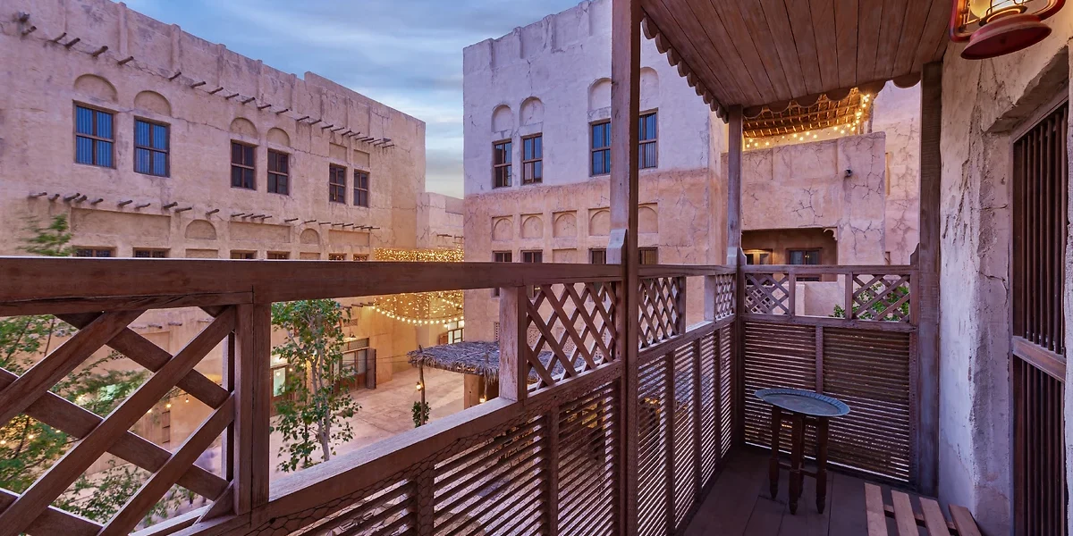 Dubaï, Al Seef Heritage Hotel, Balcon rooms