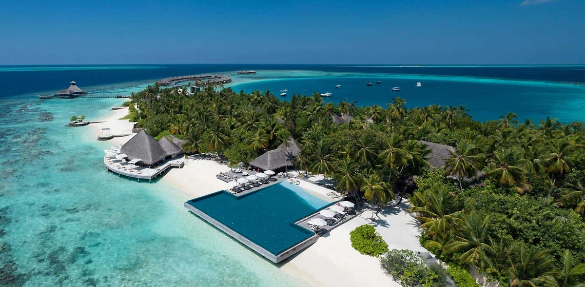 Vue d'ensemble, Huvafen Fushi, Maldives