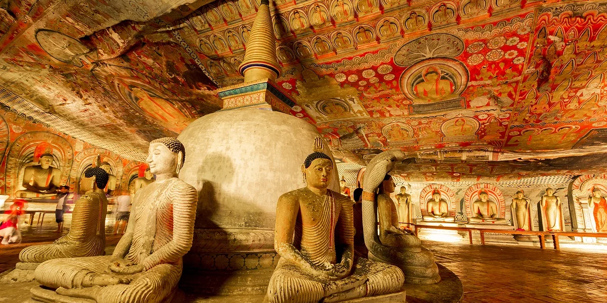Grottes Sacrées, Dambulla, Sri Lanka