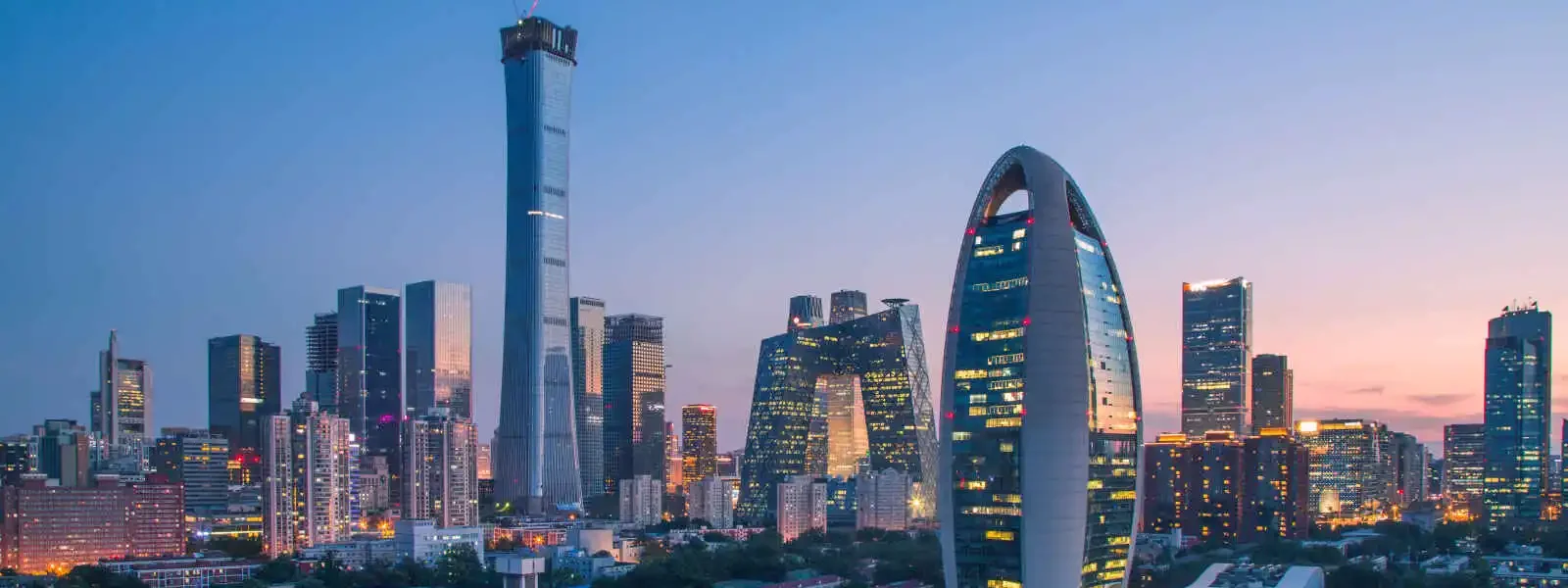 Skyline de Beijing, Chine