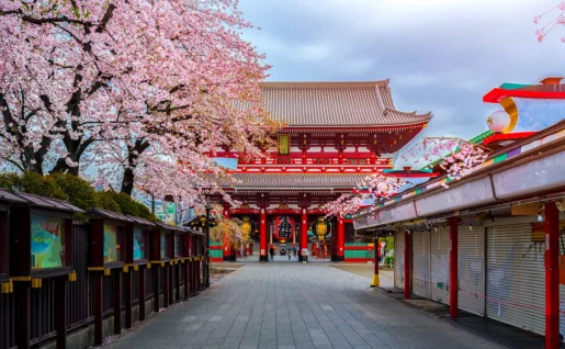 Temple de Sensoji-ji, Asakusa, Tokyo, Japon