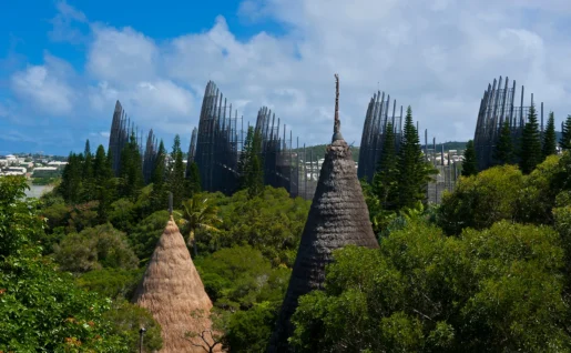 Centre culturel Tjibaou Nouméa, Nouvelle-Calédonie