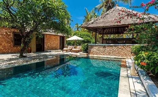 The Oberoi Beach Resort, luxury villa, Lombok, Indonésie