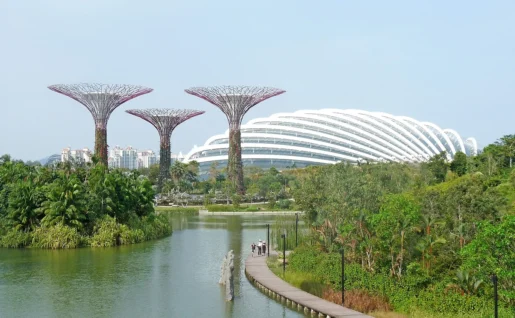 Garden by the bay, Singapour