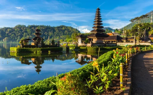 Temple Ulun Danu, Bali, Indonésie