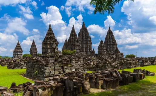 Temple de Prambanan, Yogyakarta, îl de Java, Indonésie