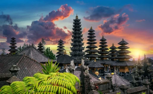 Temple de Besakih, Bali, Indonésie