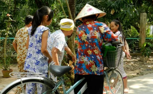 Balade en vélo dans le Delta, Vietnam