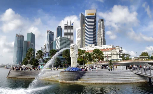 Merlion, Singapour