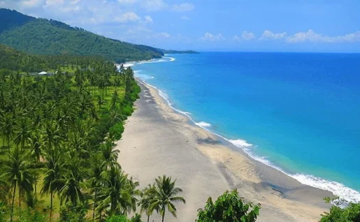 The Oberoi Beach Resort, plage, Lombok, Indonésie