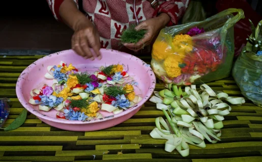 Canang, Ubud, Bali, Indonésie