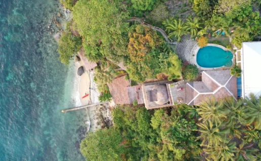 Vue d'ensemble, Fantsay Lodge, Samboan, Philippines