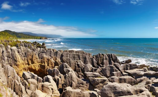 Punakaiki Pancake Rocks, Nouvelle-Zélande