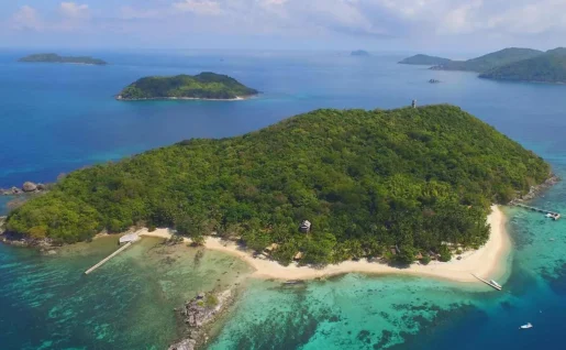 Flower Island Resort, vue d'ensemble, Philippines