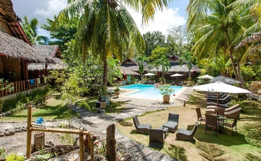 Oasis Resort, piscine, Panglao, Philippines