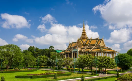 Pavillon Chanchhaya, Palais Royal, Phnom Penh, Cambodge