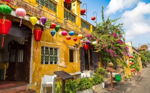 Rue colorée, Hoi An, Vietnam