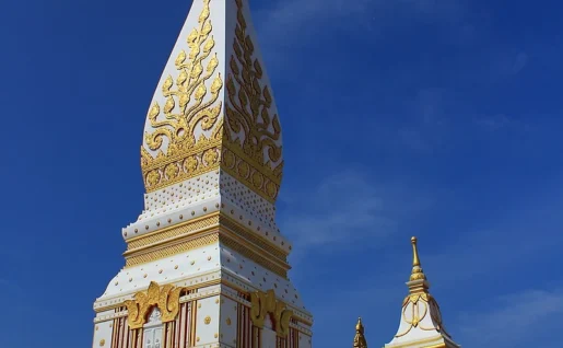 Temple de Phra That Phanom, Nakhon Phanom, Isan, Thaïlande