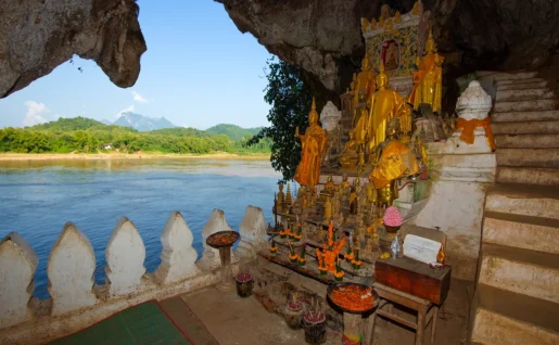 Bouddha, Grottes de Pak Ou, Mekong, Laos