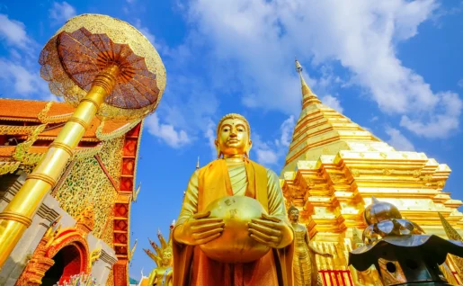 Wat Phrathat Doi Suthep, Chiang Mai, Thaïlande