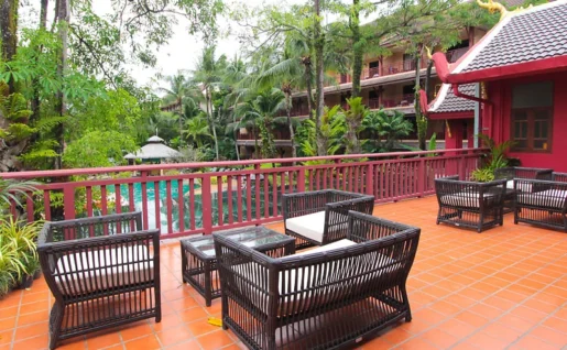 Kata Palm Resort, terrasse, Phuket, Thaïlande