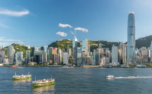 Port de Victoria, Hong Kong, Chine