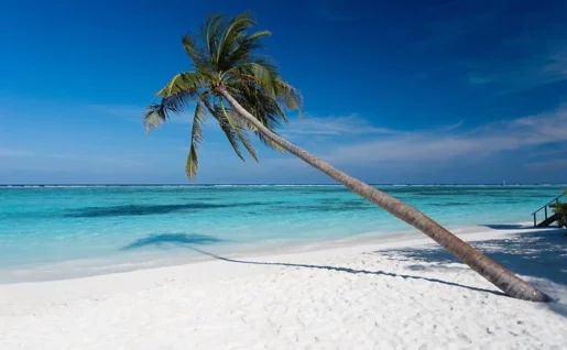 Meeru Island Resort, plage, Maldives