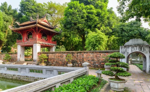 Pavillon Khue Van, Temple de la Littérature, Hanoï, Vietnam