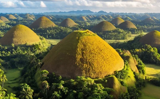Chocolate hills, Bohol, Philippines