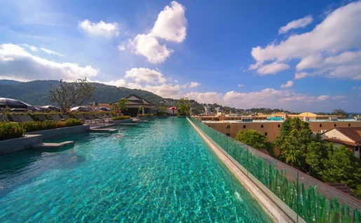 Kata Palm Resort, piscine, Phuket, Thaïlande
