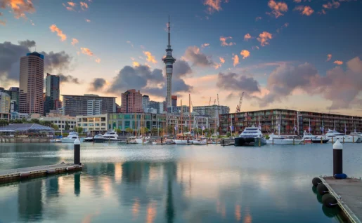 Port d'Auckland, Nouvelle-Zélande
