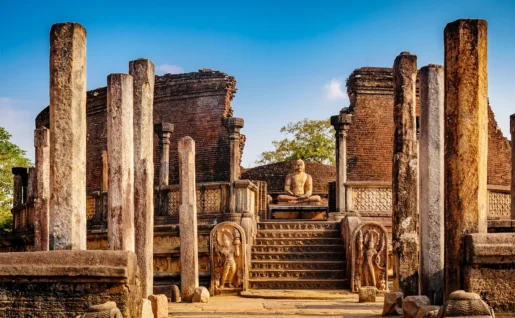Quadrilatère Sacré, ruines de Polonnaruwa, Sri Lanka