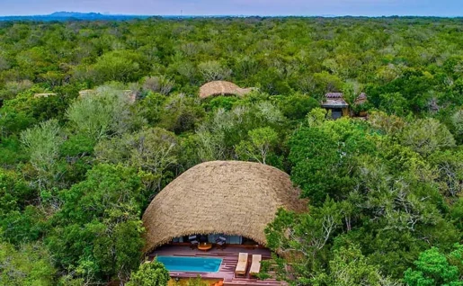 Chambre, Uga Chena Huts, Yala, Sri Lanka