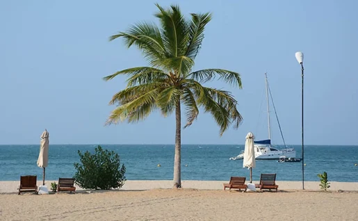 Amethyst Resort, plage, Passikudah, Sri Lanka