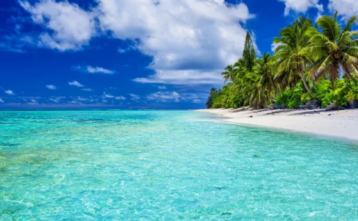 Plage, Rarotonga, Îles Cook