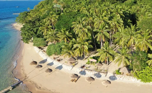 Flower Island Resort, plage, Philippines