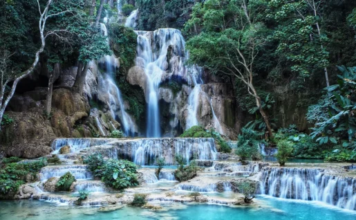 Chutes de Kuang Si, Laos