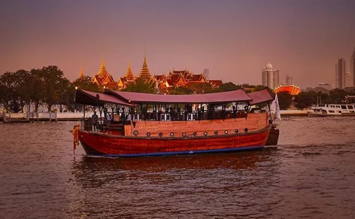 Dîner croisière Manohra, Bangkok, Thaïlande