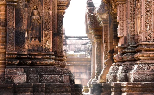 Temple Banteay Srei, Siem Reap, Cambodge